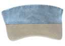 15-280 "Otto Flex" Washed Pigment Dyed Cotton Twill Sun Visors