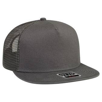 154-1124 OTTO CAP "OTTO SNAP" 5 Panel Mid Profile Mesh Back Trucker Snapback Hat