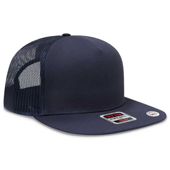 154-1174 Cork Square Flat Visor Pro Style Mesh Back Snapback Caps 154-1174 Cork Square Flat Visor Pro Style Mesh Back Snapback Caps