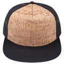 154-1174 Cork Square Flat Visor Pro Style Mesh Back Snapback Caps