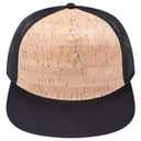 154-1174 Cork Square Flat Visor Pro Style Mesh Back Snapback Caps