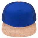 154-1174 Cork Square Flat Visor Pro Style Mesh Back Snapback Caps