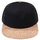 154-1174 Cork Square Flat Visor Pro Style Mesh Back Snapback Caps