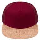 154-1174 Cork Square Flat Visor Pro Style Mesh Back Snapback Caps