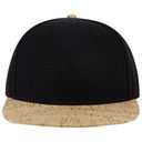 158-1176 Wool Blend Square Flat Visor Pro Style Snapback Caps