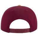 158-1176 Wool Blend Square Flat Visor Pro Style Snapback Caps