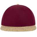 158-1176 Wool Blend Square Flat Visor Pro Style Snapback Caps