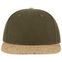 158-1176 Wool Blend Square Flat Visor Pro Style Snapback Caps