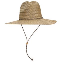 170-1325 OTTO CAP Straw Lifeguard Hat w/Adjustable Cord 170-1325 OTTO CAP Straw Lifeguard Hat w/Adjustable Cord