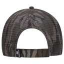 171-1292 Mossy Oak Camouflage Superior Polyester Twill Six Panel Low Profile Mesh Back Cap (MO4 - Shadow Grass Blades)