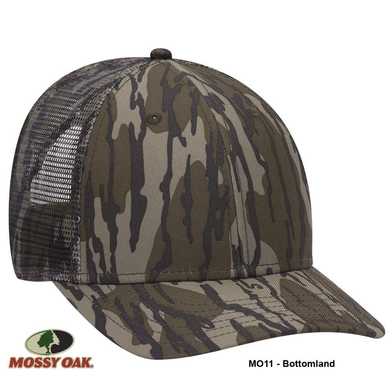 171-1292 Mossy Oak Camouflage Superior Polyester Twill Six Panel Low Profile Mesh Back Cap (MO4 - Shadow Grass Blades) 171-1292 Mossy Oak Camouflage Superior Polyester Twill Six Panel Low Profile Mesh Back Cap (MO4 - Shadow Grass Blades)