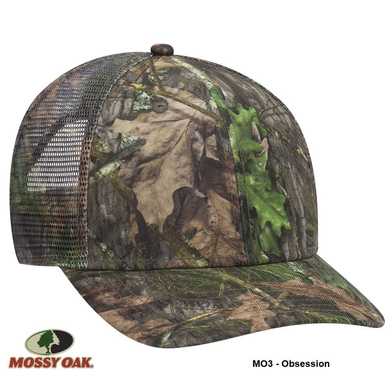 171-1292 Mossy Oak Camouflage Superior Polyester Twill Six Panel Low Profile Mesh Back Cap (MO4 - Shadow Grass Blades) 171-1292 Mossy Oak Camouflage Superior Polyester Twill Six Panel Low Profile Mesh Back Cap (MO4 - Shadow Grass Blades)
