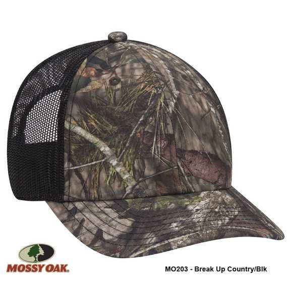 171-1293 OTTO CAP Mossy Oak Camouflage Superior Polyester Twill 6 Panel Low Profile Mesh Back Baseball Cap 171-1293 OTTO CAP Mossy Oak Camouflage Superior Polyester Twill 6 Panel Low Profile Mesh Back Baseball Cap
