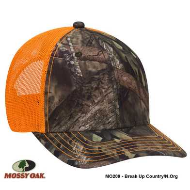 171-1293 OTTO CAP Mossy Oak Camouflage Superior Polyester Twill 6 Panel Low Profile Mesh Back Baseball Cap 171-1293 OTTO CAP Mossy Oak Camouflage Superior Polyester Twill 6 Panel Low Profile Mesh Back Baseball Cap