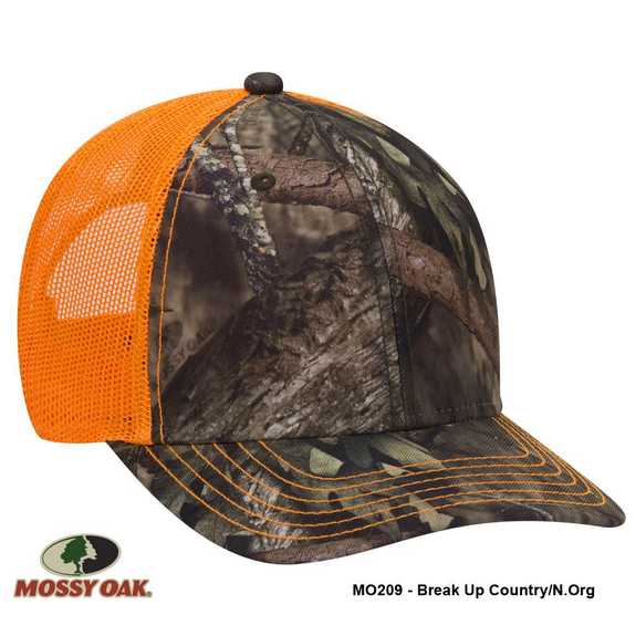 171-1293 OTTO CAP Mossy Oak Camouflage Superior Polyester Twill 6 Panel Low Profile Mesh Back Baseball Cap 171-1293 OTTO CAP Mossy Oak Camouflage Superior Polyester Twill 6 Panel Low Profile Mesh Back Baseball Cap