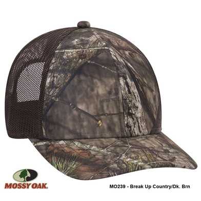 171-1293 OTTO CAP Mossy Oak Camouflage Superior Polyester Twill 6 Panel Low Profile Mesh Back Baseball Cap 171-1293 OTTO CAP Mossy Oak Camouflage Superior Polyester Twill 6 Panel Low Profile Mesh Back Baseball Cap