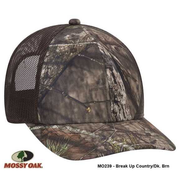 171-1293 OTTO CAP Mossy Oak Camouflage Superior Polyester Twill 6 Panel Low Profile Mesh Back Baseball Cap 171-1293 OTTO CAP Mossy Oak Camouflage Superior Polyester Twill 6 Panel Low Profile Mesh Back Baseball Cap