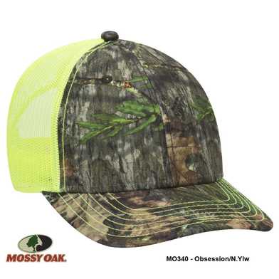 171-1293 OTTO CAP Mossy Oak Camouflage Superior Polyester Twill 6 Panel Low Profile Mesh Back Baseball Cap 171-1293 OTTO CAP Mossy Oak Camouflage Superior Polyester Twill 6 Panel Low Profile Mesh Back Baseball Cap