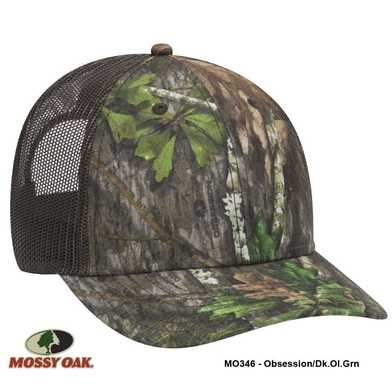 171-1293 OTTO CAP Mossy Oak Camouflage Superior Polyester Twill 6 Panel Low Profile Mesh Back Baseball Cap 171-1293 OTTO CAP Mossy Oak Camouflage Superior Polyester Twill 6 Panel Low Profile Mesh Back Baseball Cap