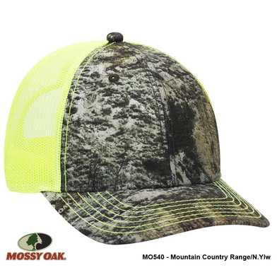 171-1293 OTTO CAP Mossy Oak Camouflage Superior Polyester Twill 6 Panel Low Profile Mesh Back Baseball Cap 171-1293 OTTO CAP Mossy Oak Camouflage Superior Polyester Twill 6 Panel Low Profile Mesh Back Baseball Cap