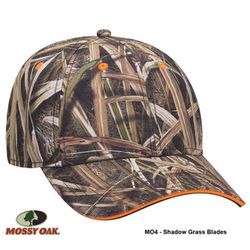 171-1294 Mossy Oak Camouflage Superior Polyester Twill Sandwich Visor Six Panel Low Profile Cap (MO4 - Shadow Grass Blades) 171-1294 Mossy Oak Camouflage Superior Polyester Twill Sandwich Visor Six Panel Low Profile Cap (MO4 - Shadow Grass Blades)