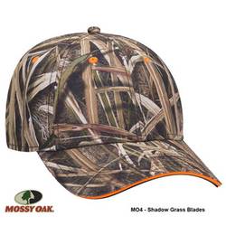 171-1294 Mossy Oak Camouflage Superior Polyester Twill Sandwich Visor Six Panel Low Profile Cap (MO4 - Shadow Grass Blades) 171-1294 Mossy Oak Camouflage Superior Polyester Twill Sandwich Visor Six Panel Low Profile Cap (MO4 - Shadow Grass Blades)