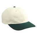 18-121 Natural Cotton Twill Low Profile Pro Style Caps