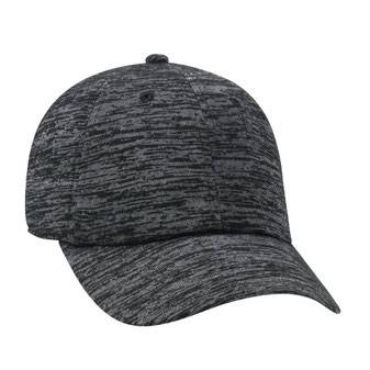 18-1231 "OTTO COMFY FIT" Rayon Blend Jersey Knit Cotton Twill 6 Panel Low Profile Baseball Cap