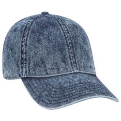 18-1249 Denim Low Profile Snow Washed Cap 18-1249 Denim Low Profile Snow Washed Cap