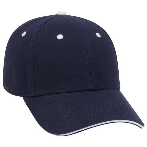 23-370 Superior Brushed Cotton Twill Sandwich Visor Low Profile Pro Style Caps 23-370 Superior Brushed Cotton Twill Sandwich Visor Low Profile Pro Style Caps