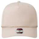 31-068 OTTO CAP 5 Panel Mid Profile Baseball Cap