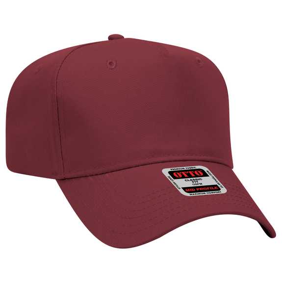 31-069 OTTO CAP 5 Panel Mid Profile Baseball Cap 31-069 OTTO CAP 5 Panel Mid Profile Baseball Cap