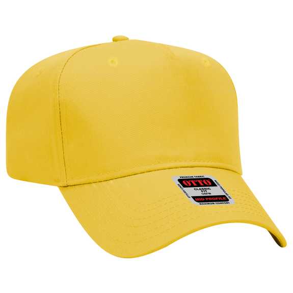31-069 OTTO CAP 5 Panel Mid Profile Baseball Cap 31-069 OTTO CAP 5 Panel Mid Profile Baseball Cap