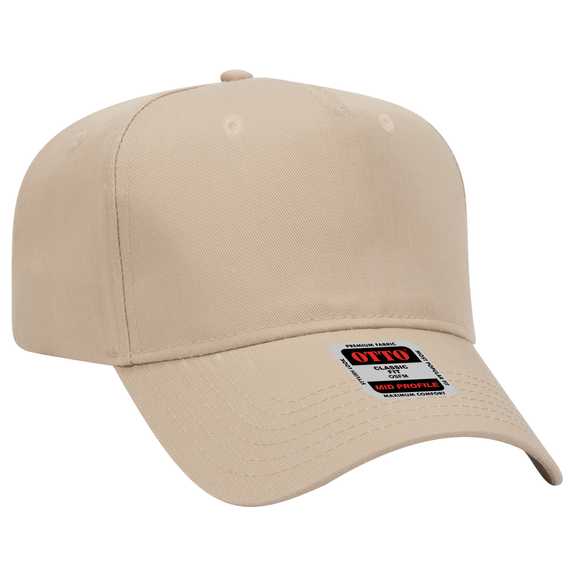 31-069 OTTO CAP 5 Panel Mid Profile Baseball Cap 31-069 OTTO CAP 5 Panel Mid Profile Baseball Cap