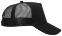 32-1104 OTTO CAP 5 Panel Mid Profile Mesh Back Trucker Hat