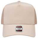 32-285 OTTO CAP 5 Panel Mid Profile Mesh Back Trucker Hat