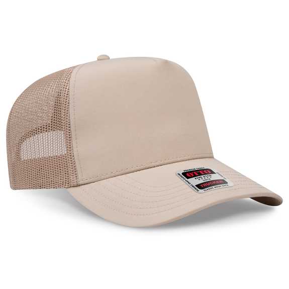 32-285 OTTO CAP 5 Panel Mid Profile Mesh Back Trucker Hat 32-285 OTTO CAP 5 Panel Mid Profile Mesh Back Trucker Hat