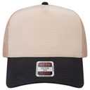 32-285 OTTO CAP 5 Panel Mid Profile Mesh Back Trucker Hat