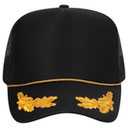 39-165 Polyester Foam Front High Crown Golf Style Mesh Back Caps