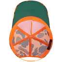 39-165 Polyester Foam Front High Crown Golf Style Mesh Back Caps