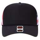 39-165 Polyester Foam Front High Crown Golf Style Mesh Back Caps