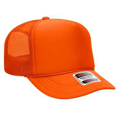 39-165 Polyester Foam Front High Crown Golf Style Mesh Back Caps 39-165 Polyester Foam Front High Crown Golf Style Mesh Back Caps