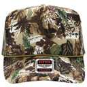 39-165 Polyester Foam Front High Crown Golf Style Mesh Back Caps