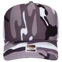 39-165 Polyester Foam Front High Crown Golf Style Mesh Back Caps