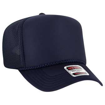 39-166 OTTO CAP 5 Panel High Crown Air Mesh Back Trucker Hat