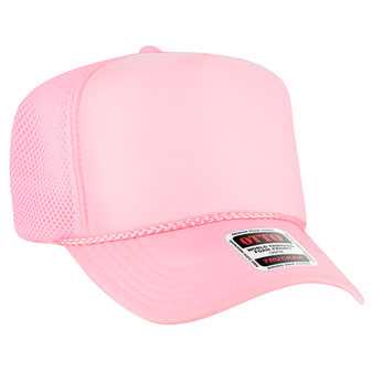 39-166 OTTO CAP 5 Panel High Crown Air Mesh Back Trucker Hat