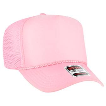 39-166 OTTO CAP 5 Panel High Crown Air Mesh Back Trucker Hat 39-166 OTTO CAP 5 Panel High Crown Air Mesh Back Trucker Hat