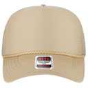 39-166 OTTO CAP 5 Panel High Crown Air Mesh Back Trucker Hat