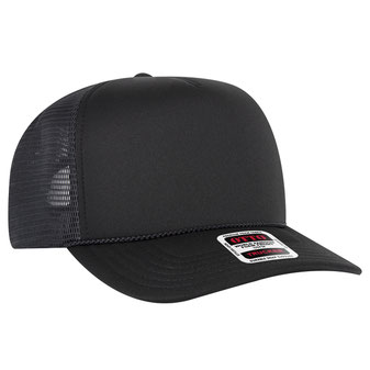 39-167 OTTO CAP "OTTO COMFY FIT" 5 Panel High Crown Mesh Back Trucker Hat