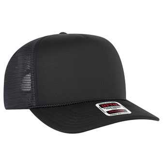 39-167 OTTO CAP "OTTO COMFY FIT" 5 Panel High Crown Mesh Back Trucker Hat